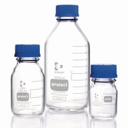 Laboratory bottles Protect DURAN<sup>®</sup>, with retrace code, with screw cap